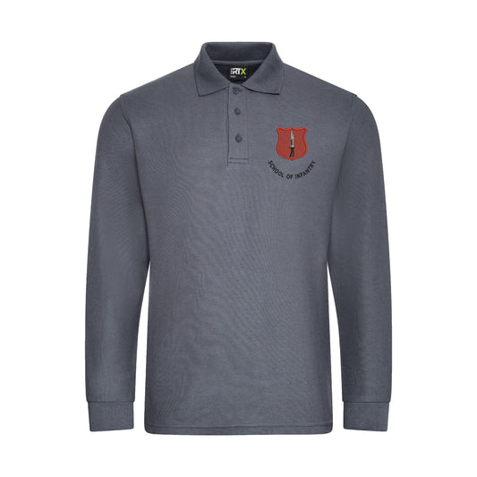 ITC Catterick - School of Infantry Long Sleeve Polo Shirt