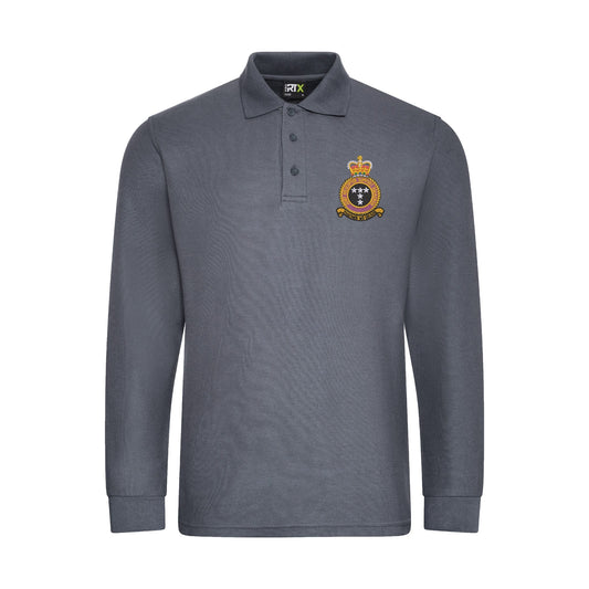 Joint Helicopter Support Squadron Long Sleeve Polo Shirt