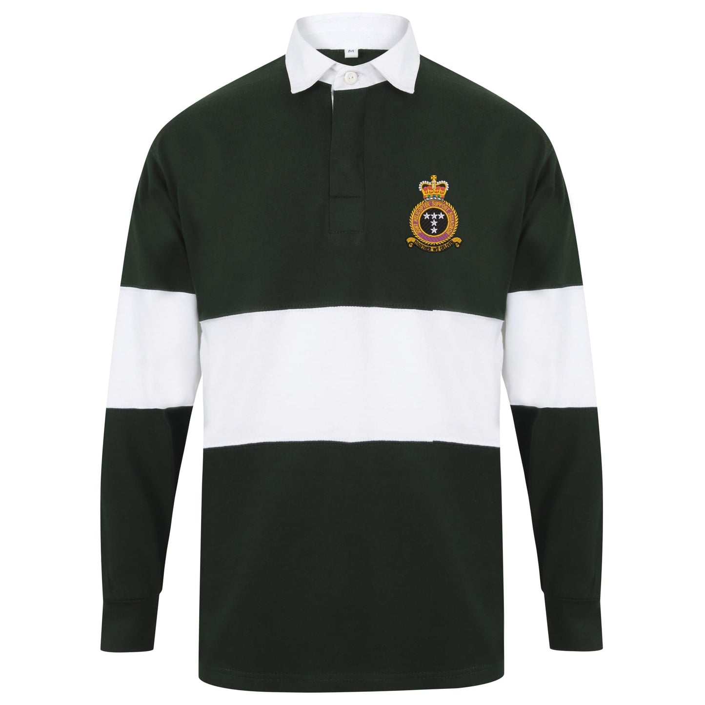 Joint Helicopter Support Squadron Long Sleeve Panelled Rugby Shirt