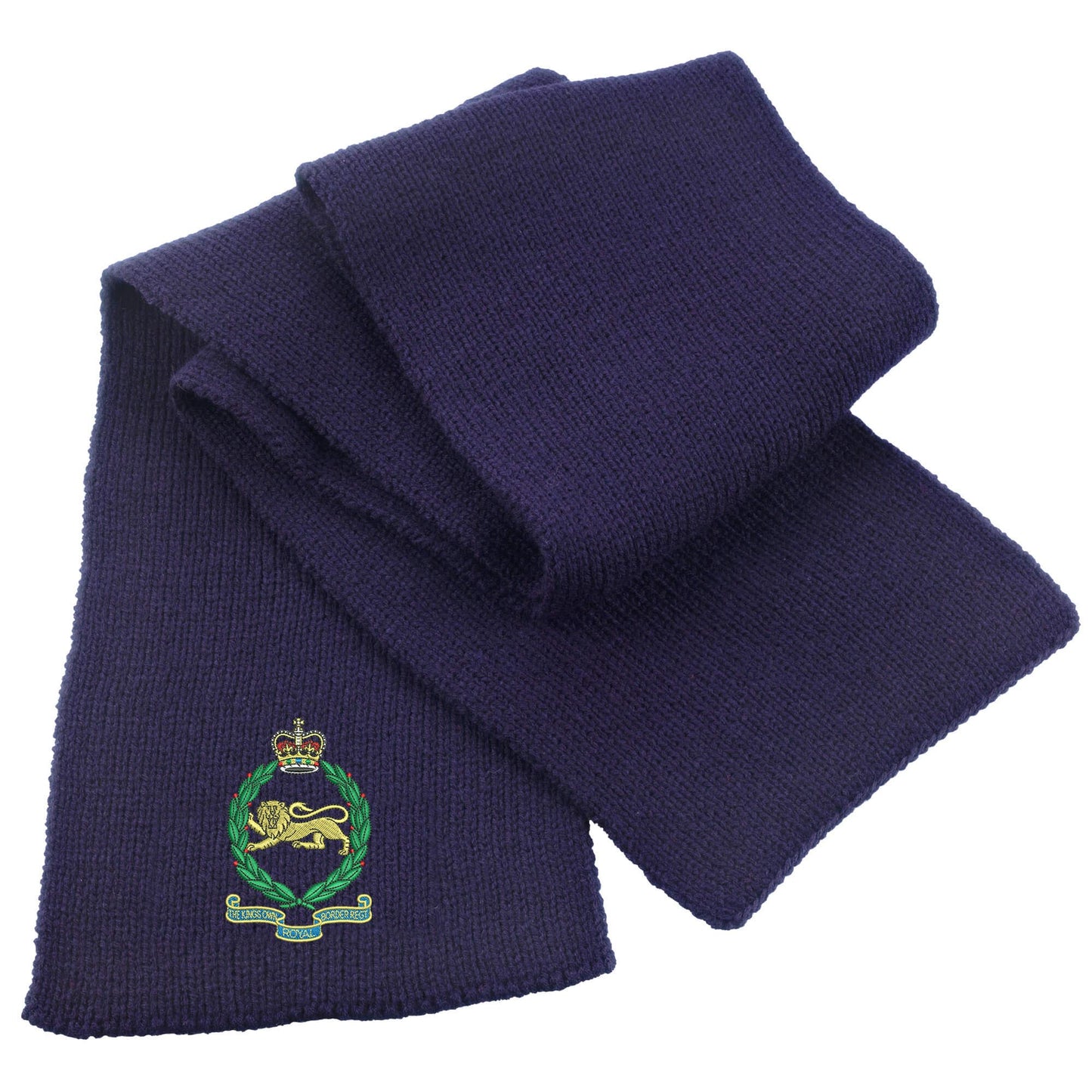 King's Own Royal Border Regiment Heavy Knit Scarf