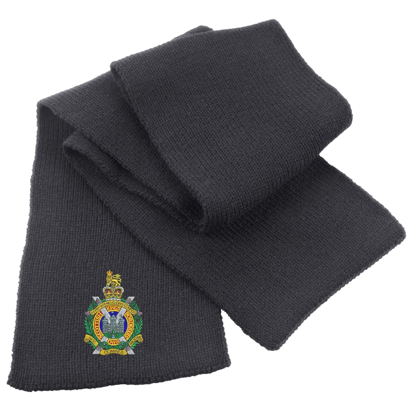 Kings Own Scottish Borderers Heavy Knit Scarf