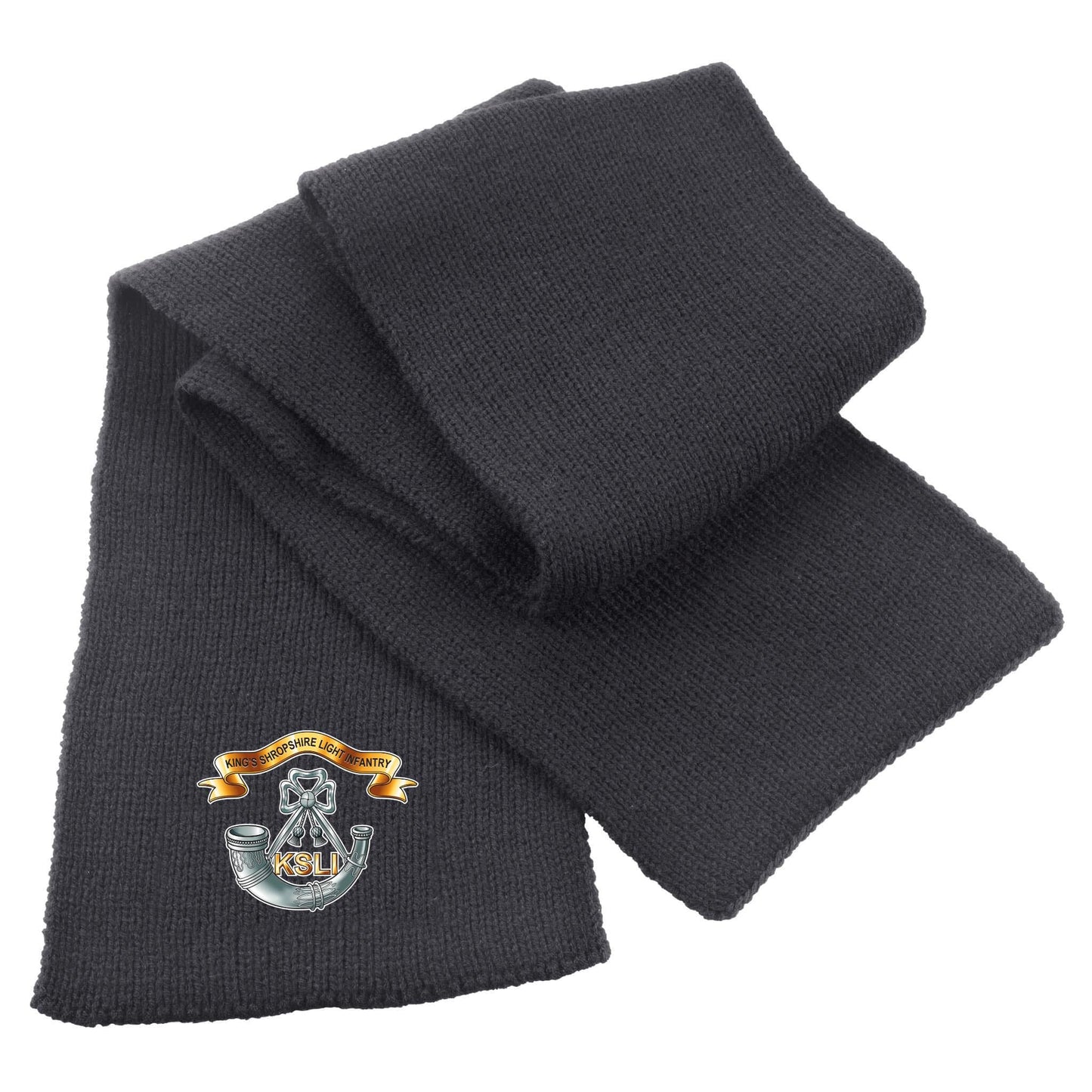 King's Shropshire Light Infantry Heavy Knit Scarf