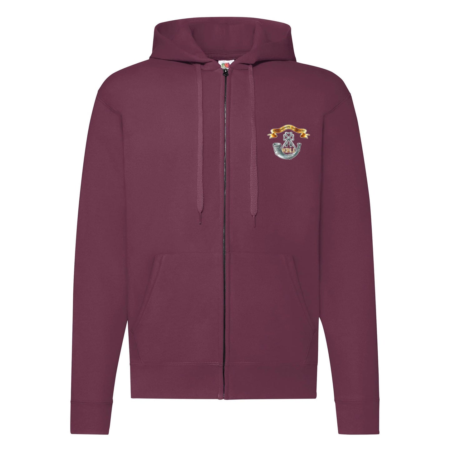 King's Shropshire Light Infantry Zipped Hoodie