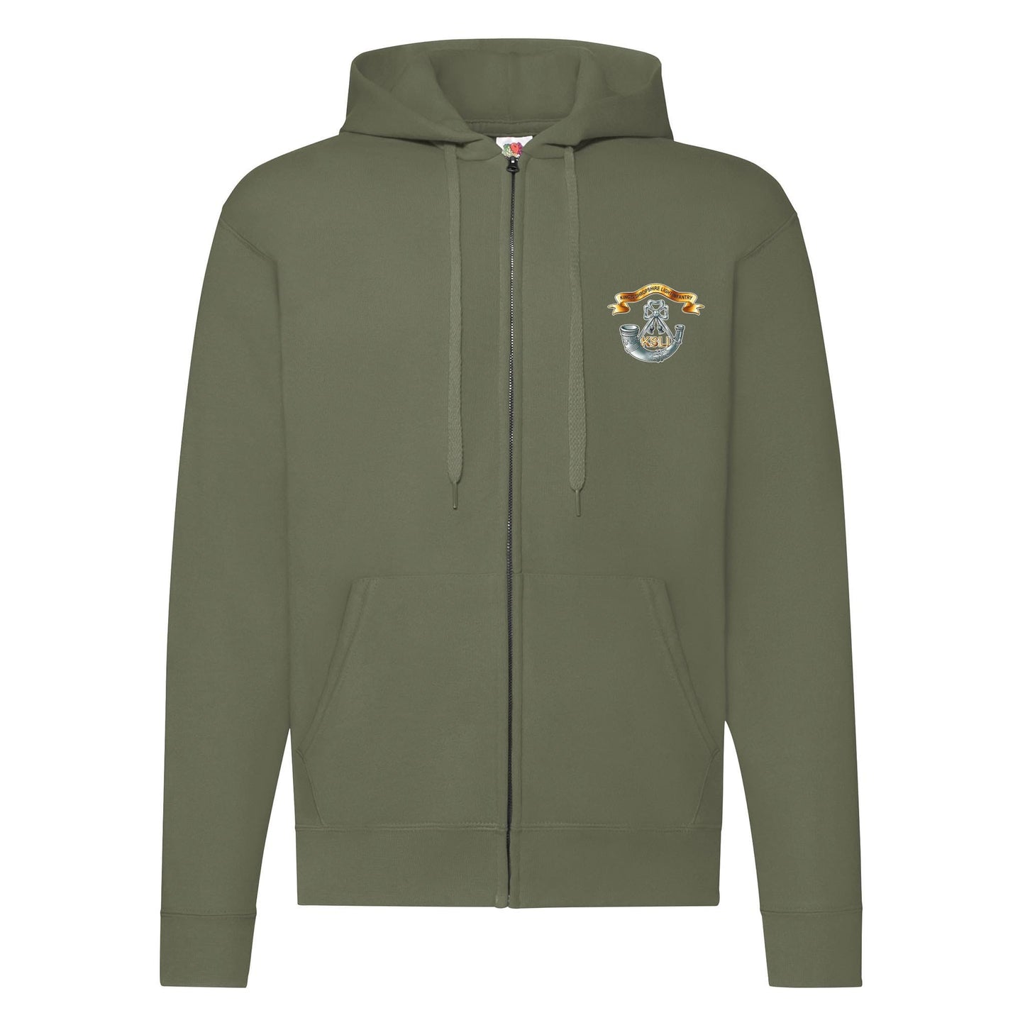 King's Shropshire Light Infantry Zipped Hoodie