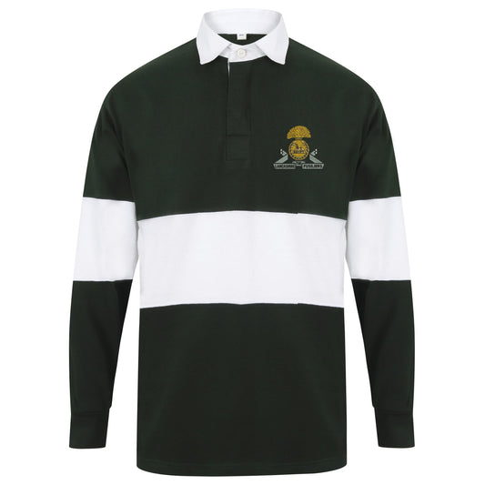 Lancashire Fusiliers Long Sleeve Panelled Rugby Shirt