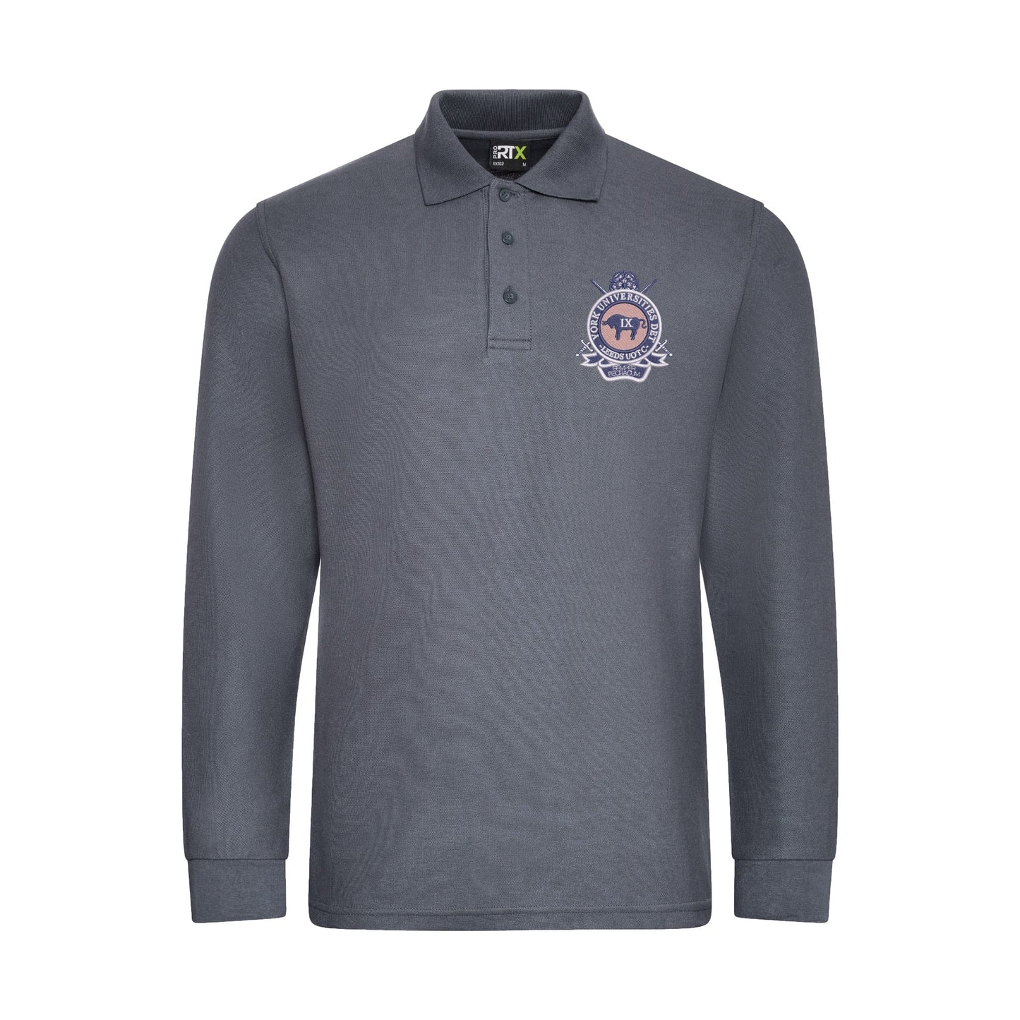 Leeds UOTC York Universities DET Long Sleeve Polo Shirt