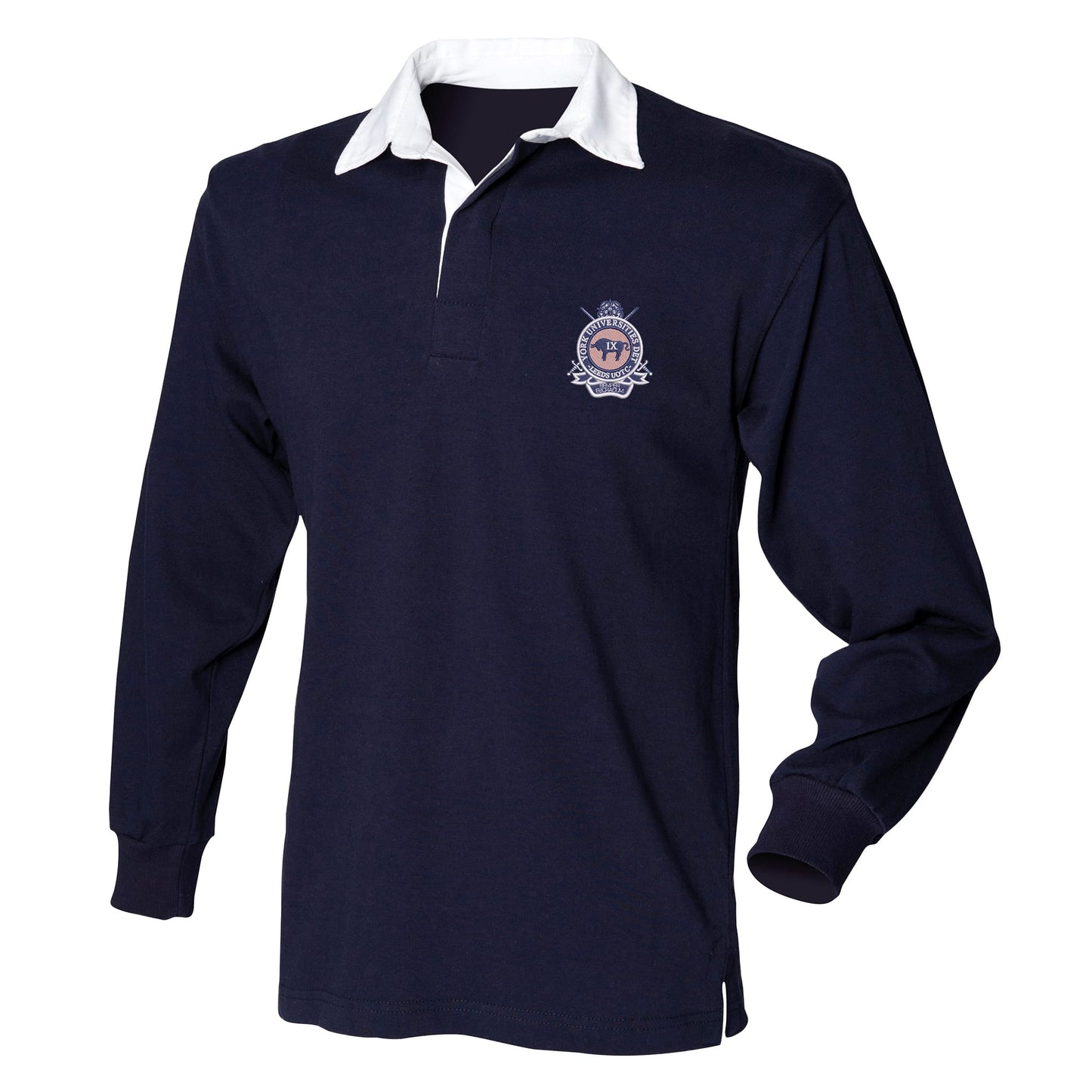 Leeds UOTC York Universities DET Long Sleeve Rugby Shirt