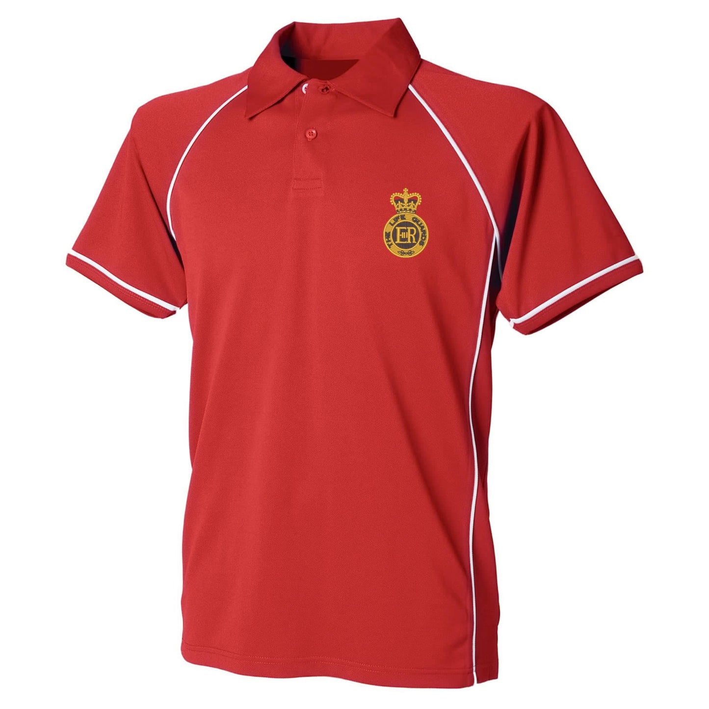 Life Guards Cap Badge Performance Polo
