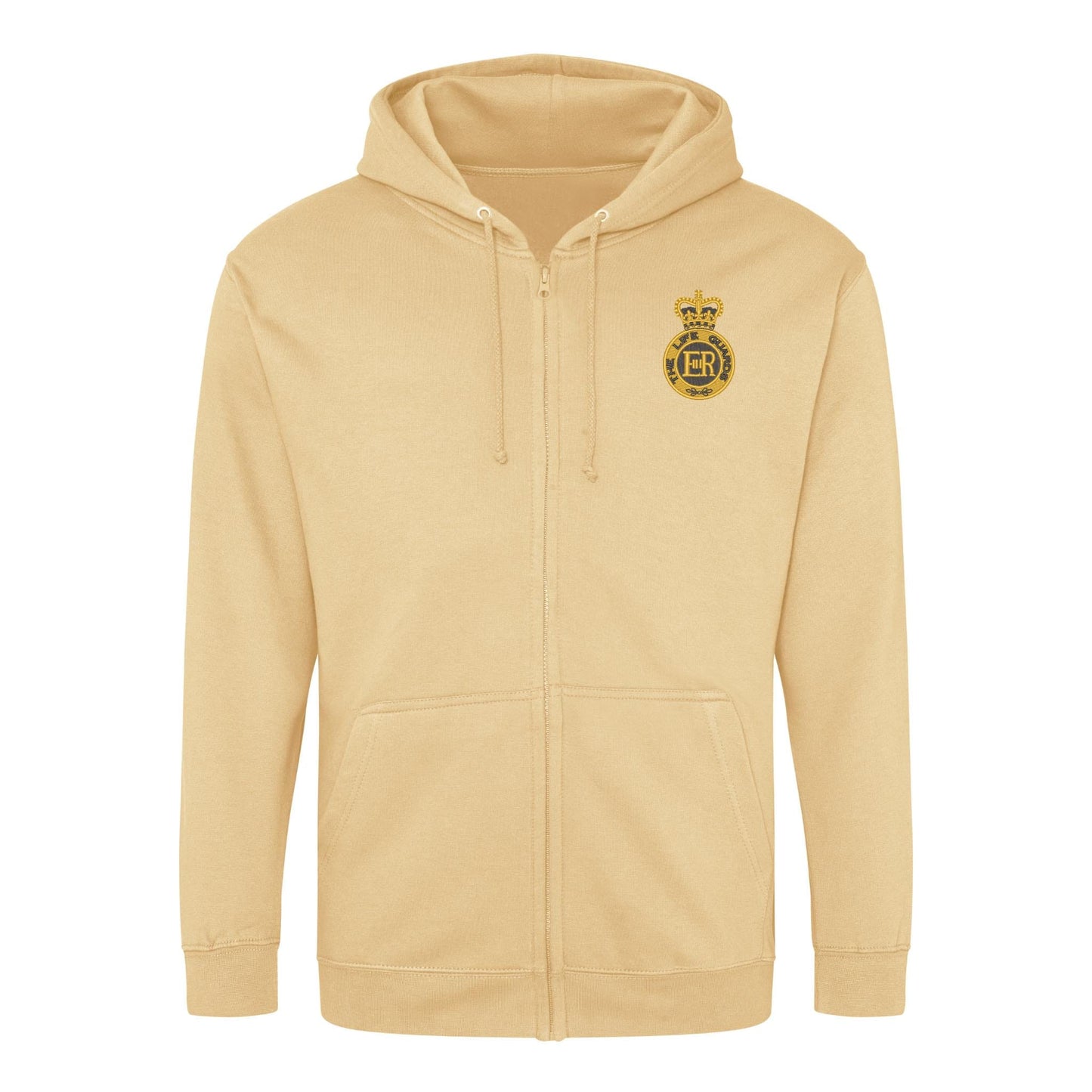 Life Guards Cap Badge Zipped Hoodie