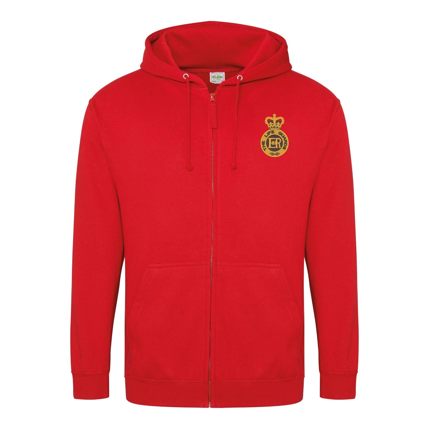 Life Guards Cap Badge Zipped Hoodie