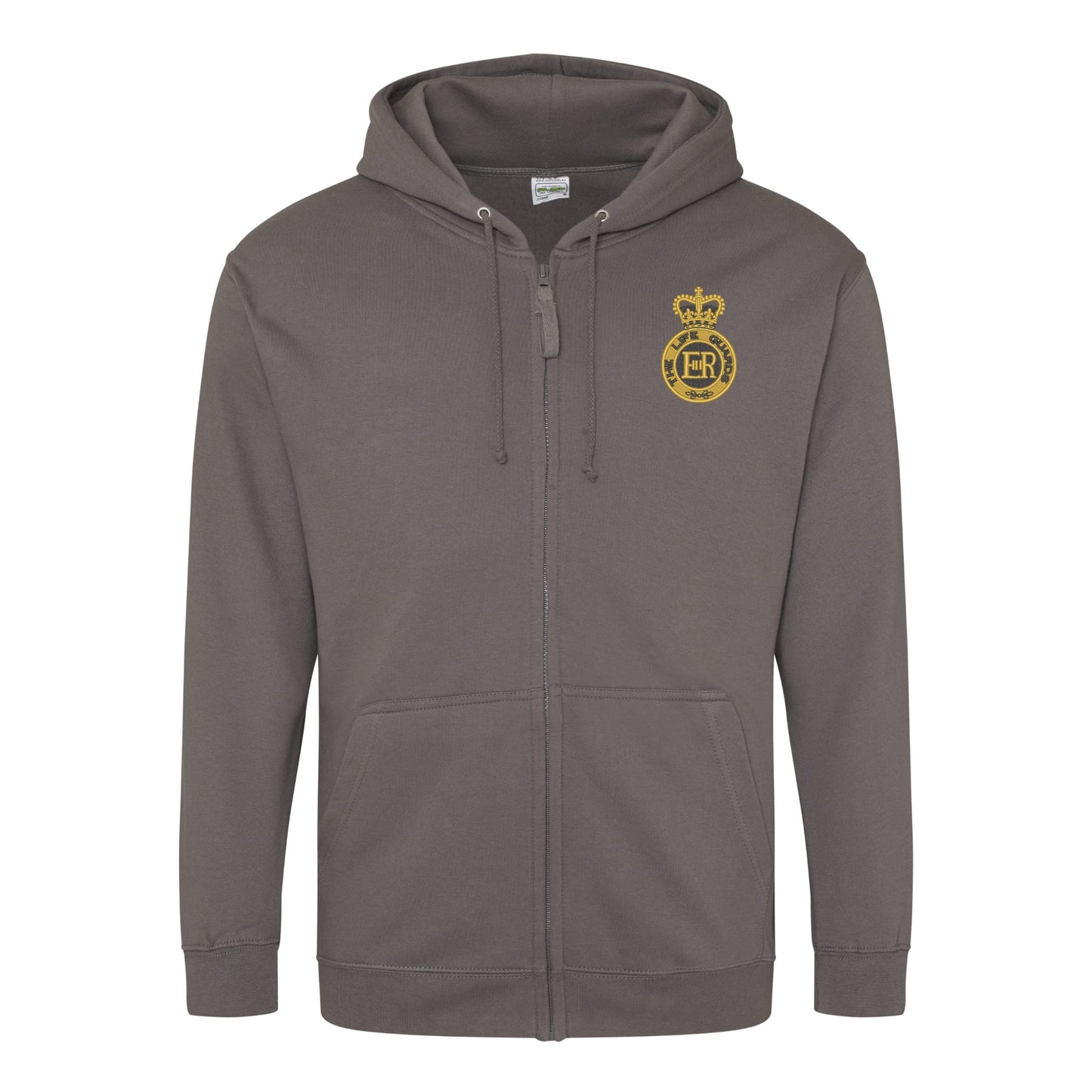 Life Guards Cap Badge Zipped Hoodie