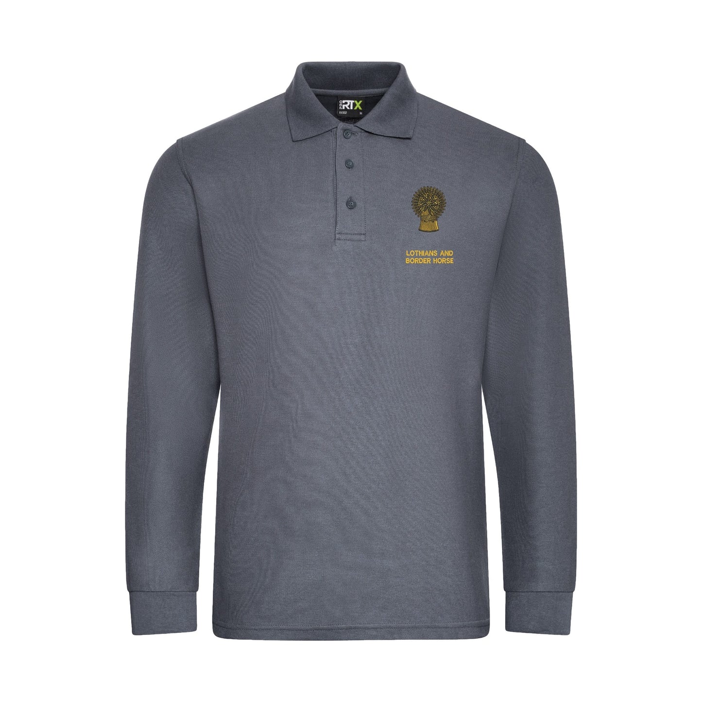 Lothians and Border Horse Long Sleeve Polo Shirt