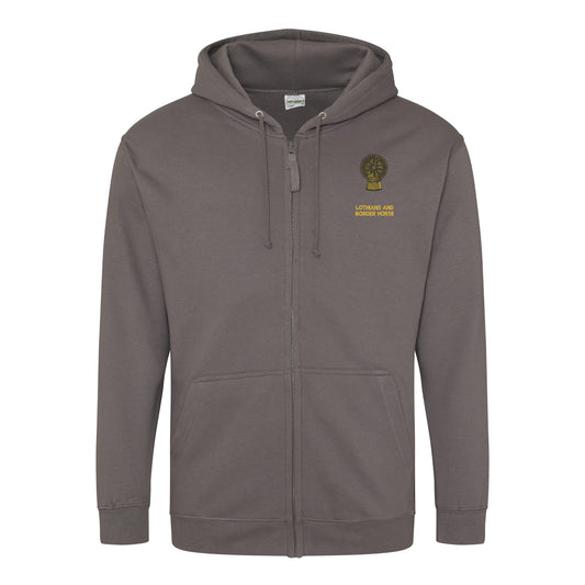 Lothians and Border Horse Zipped Hoodie
