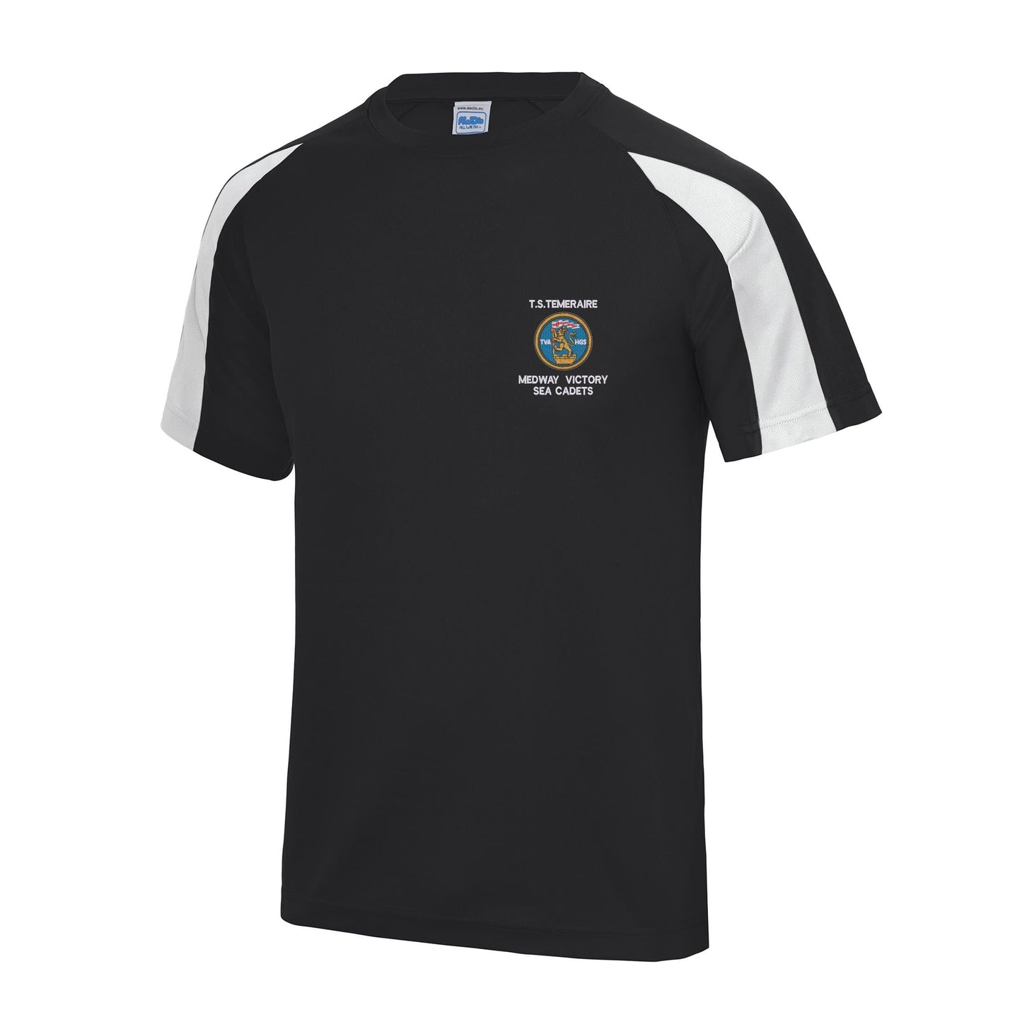 Medway Victory Sea Cadet Unit - TS Temeraire Contrast Polyester T-Shirt