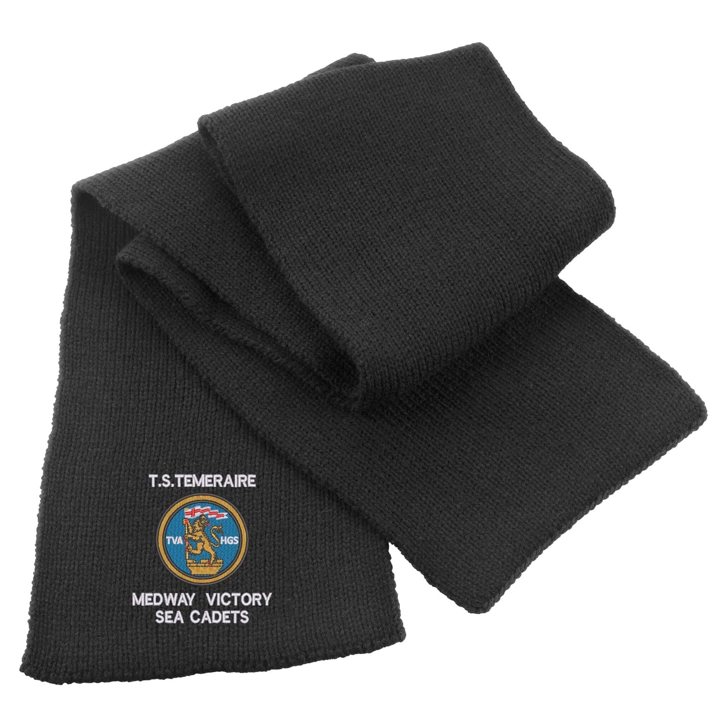 Medway Victory Sea Cadet Unit - TS Temeraire Heavy Knit Scarf
