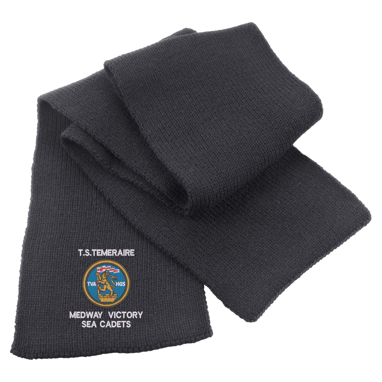 Medway Victory Sea Cadet Unit - TS Temeraire Heavy Knit Scarf