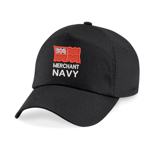 Merchant Navy Embroidered Baseball Cap