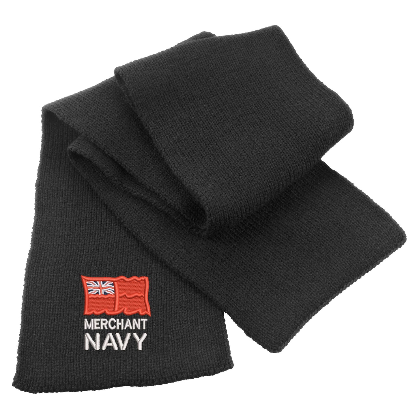 Merchant Navy Heavy Knit Scarf