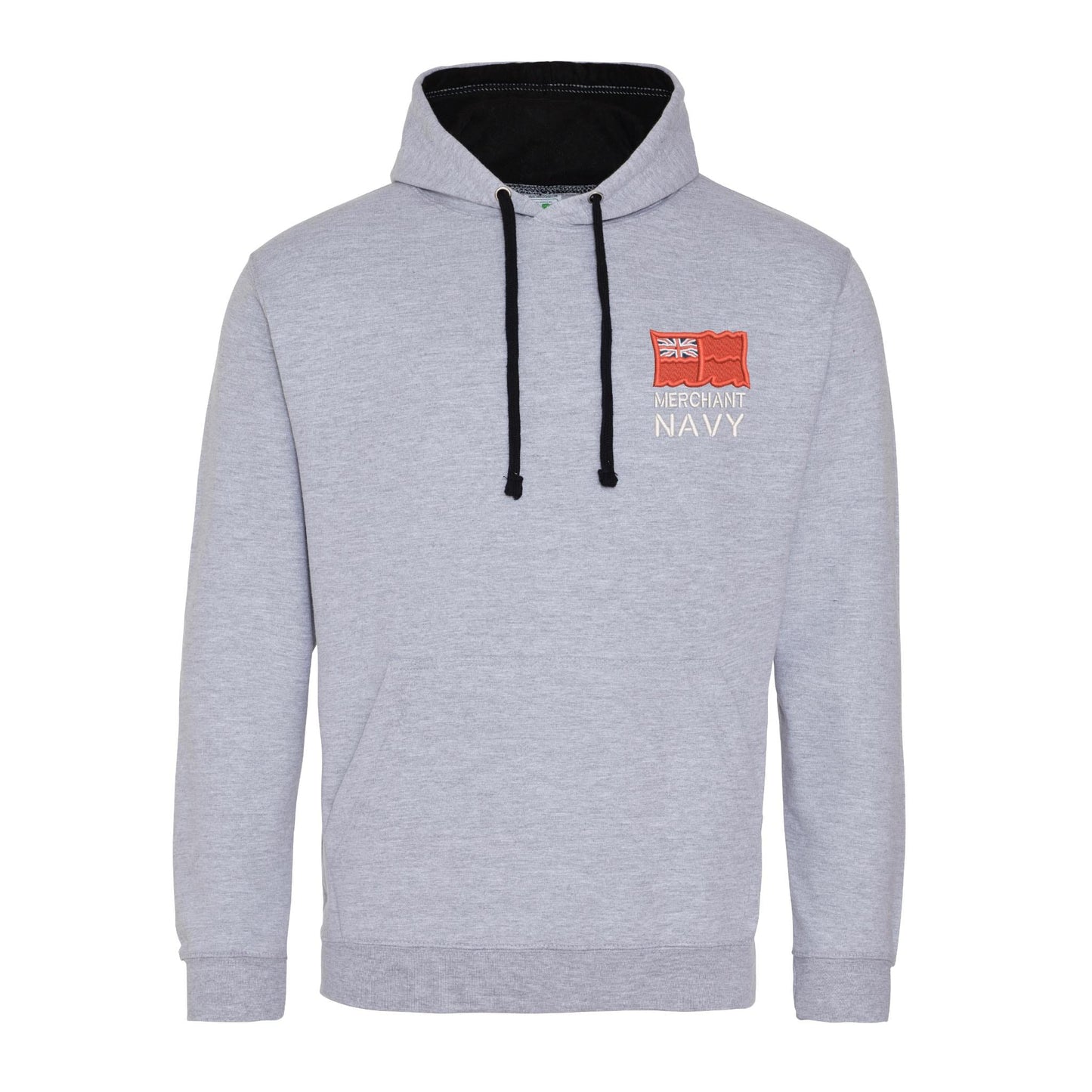 Merchant Navy Varsity Contrast Hoodie