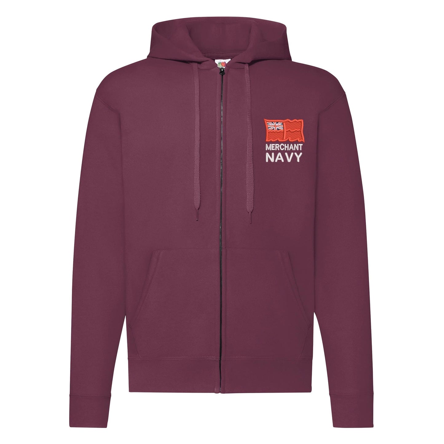 Merchant Navy Zipped Hoodie