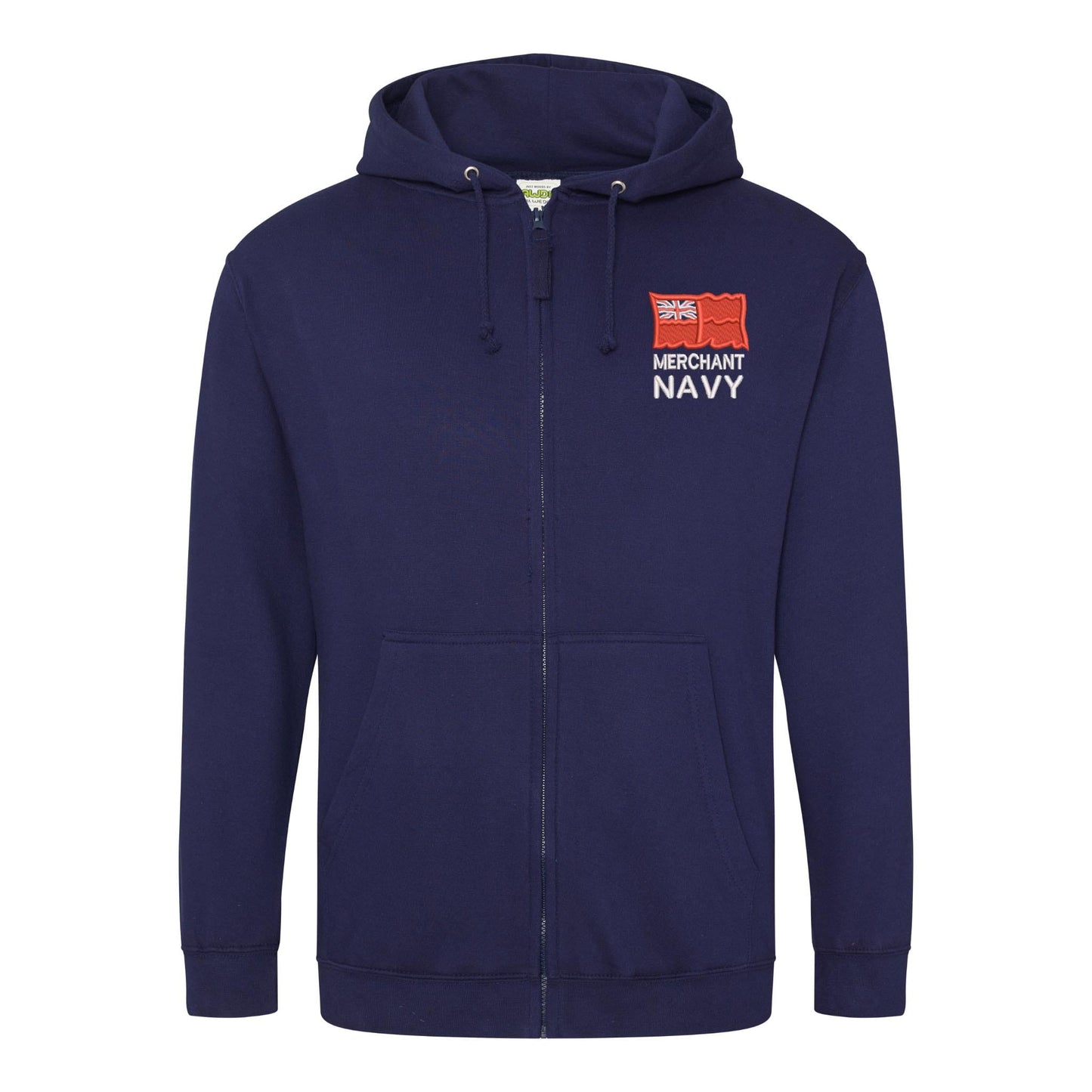 Merchant Navy Zipped Hoodie