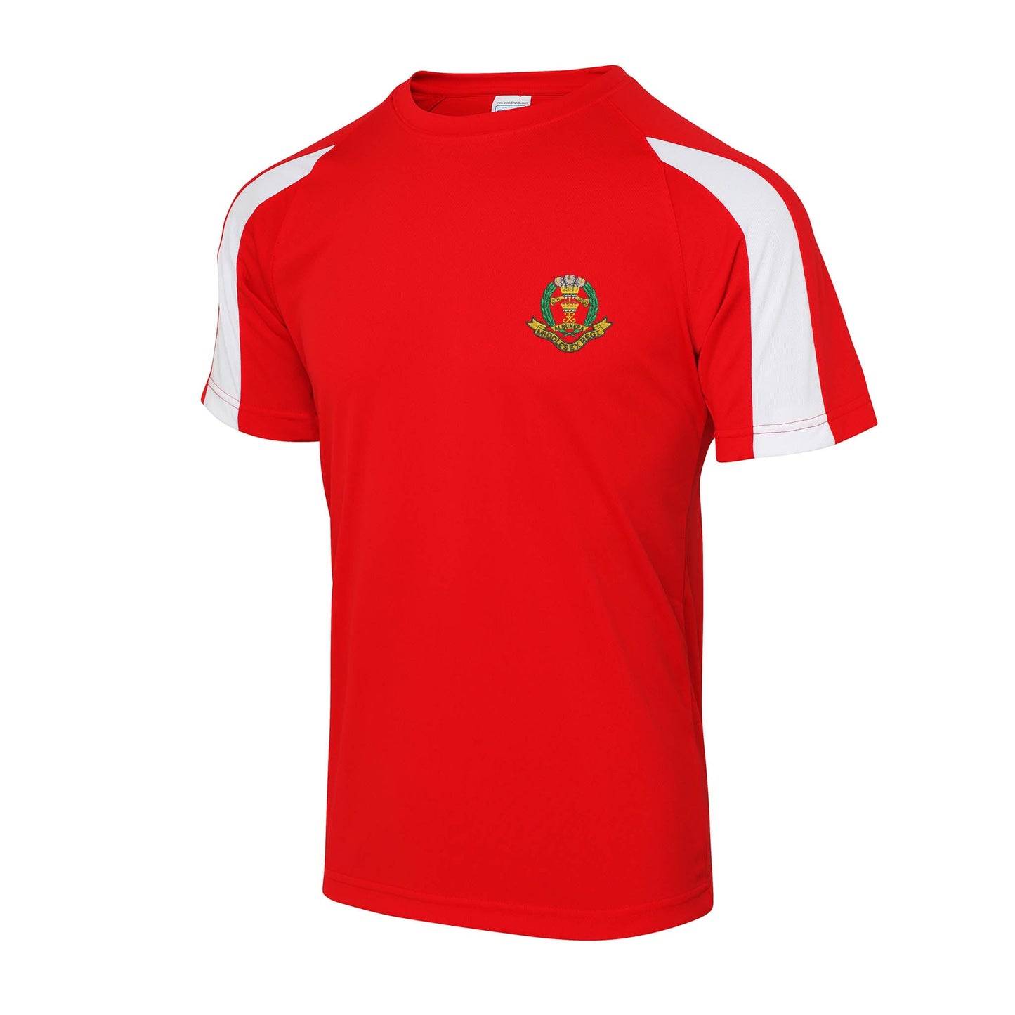 Middlesex Regiment Contrast Polyester T-Shirt
