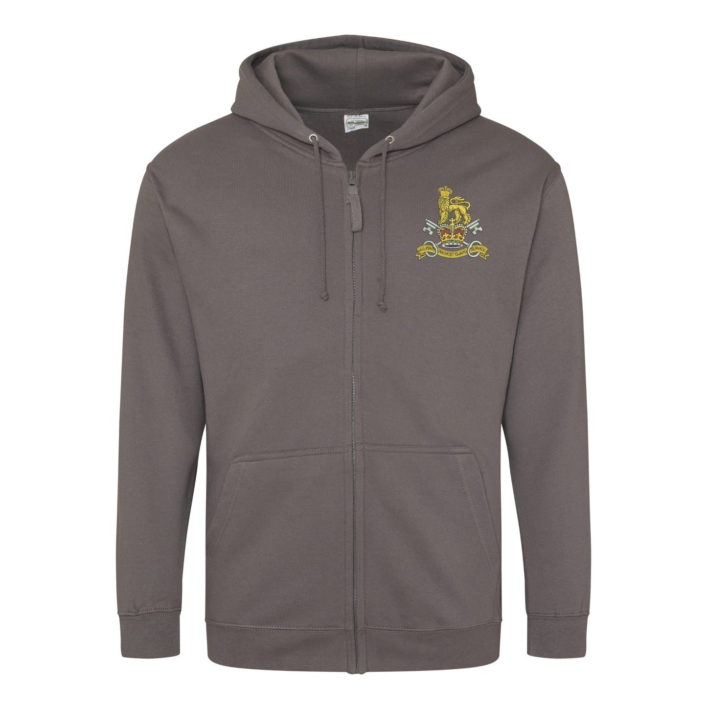 Military Provost Guard Service Zipped Hoodie