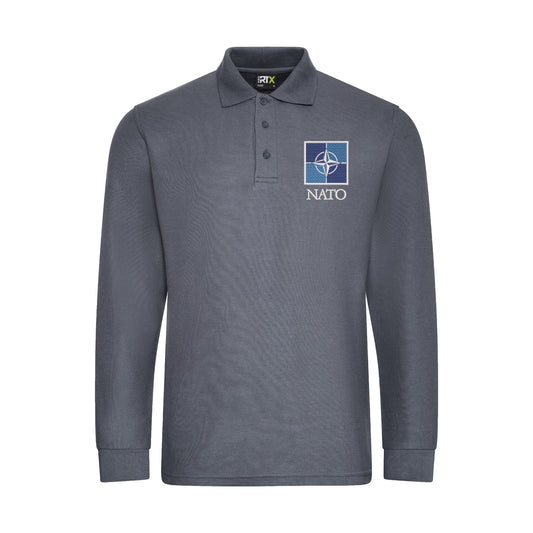 NATO Long Sleeve Polo Shirt