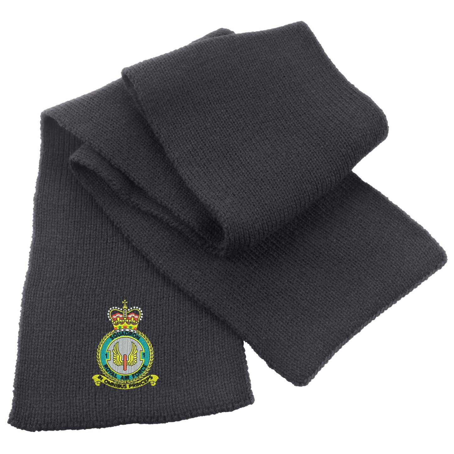 No 1 Squadron RAF Heavy Knit Scarf