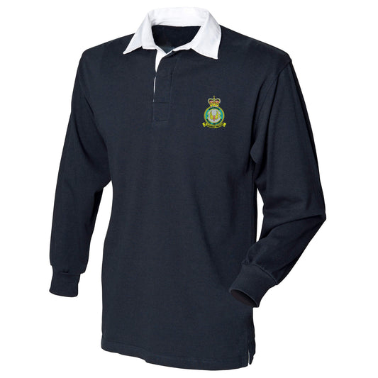 No 1 Squadron RAF Long Sleeve Rugby Shirt