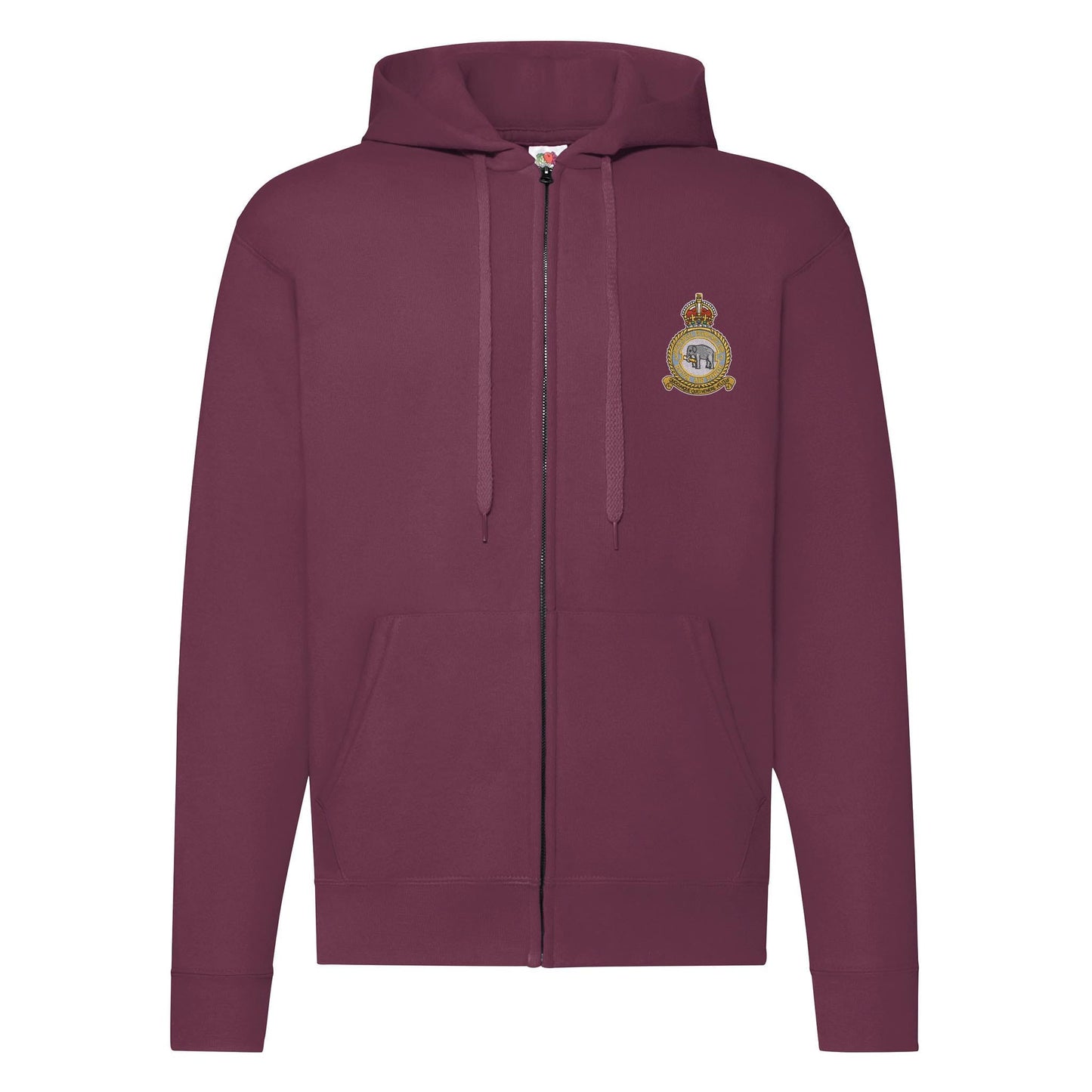 No 2 Mechanical Transport Squadron RAF Zipped Hoodie