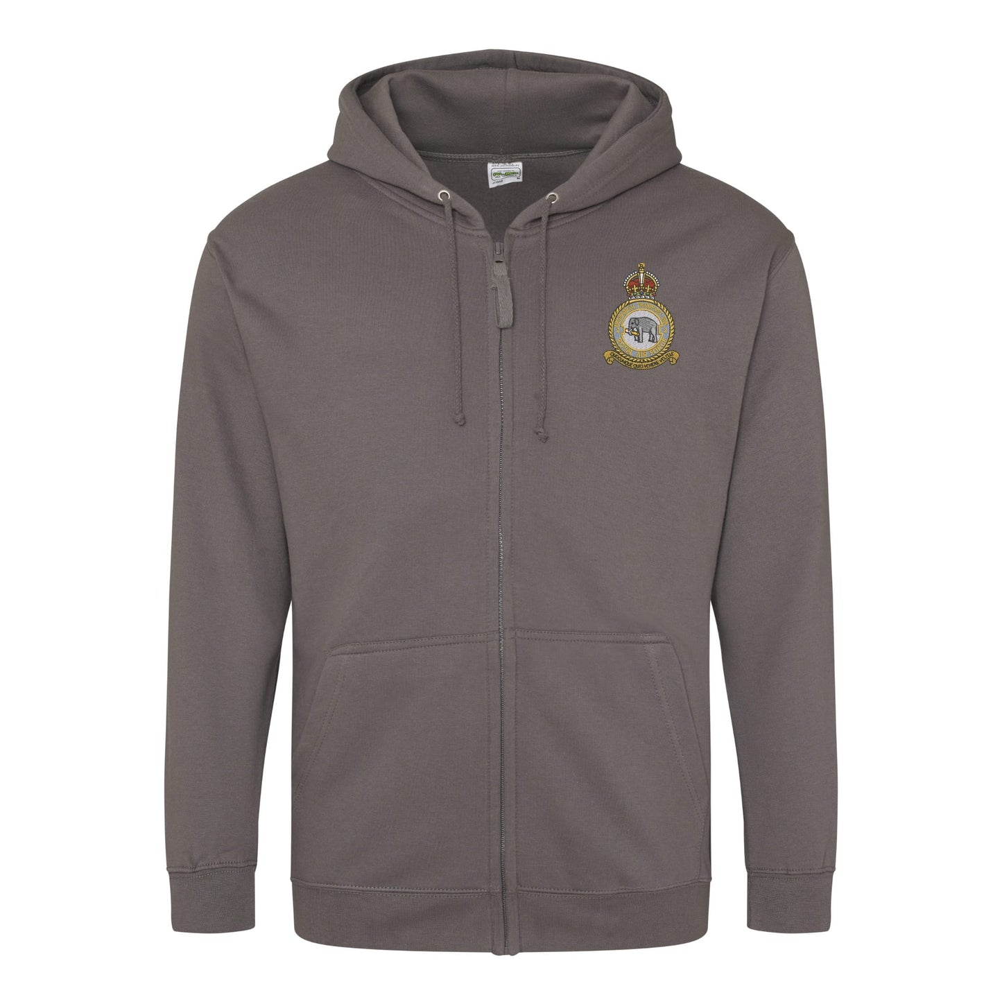No 2 Mechanical Transport Squadron RAF Zipped Hoodie