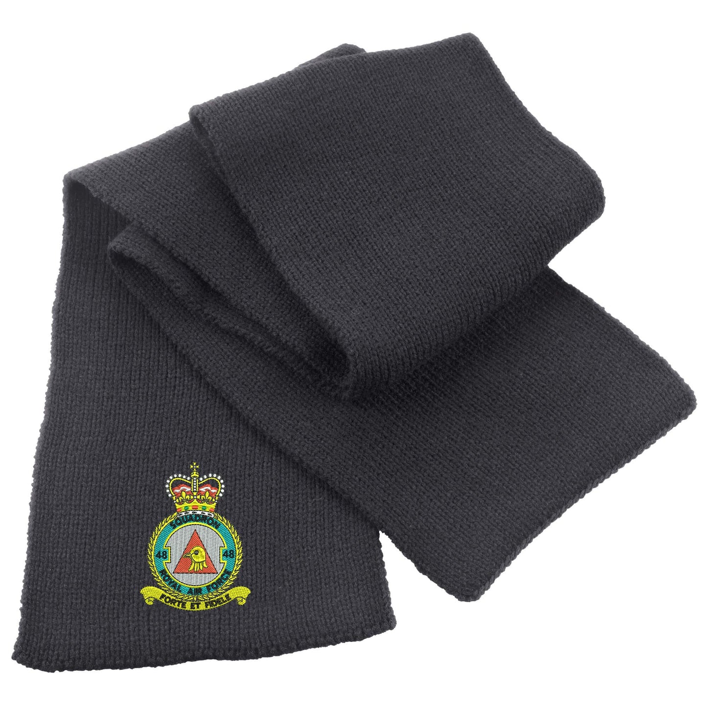 No 48 Squadron RAF Heavy Knit Scarf