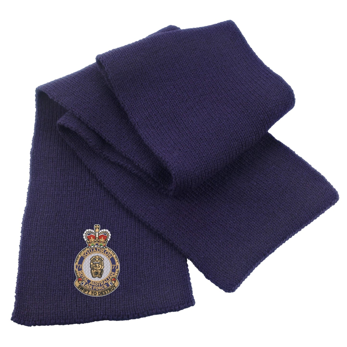 No 77 Squadron RAAF Heavy Knit Scarf