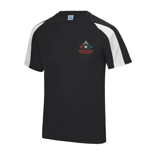 North Staffs Veterans Contrast Polyester T-Shirt