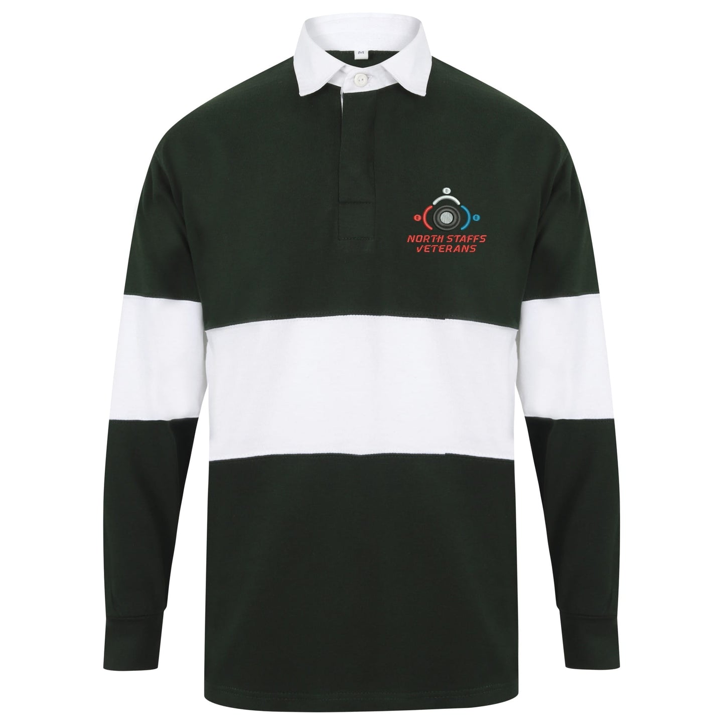North Staffs Veterans Long Sleeve Panelled Rugby Shirt