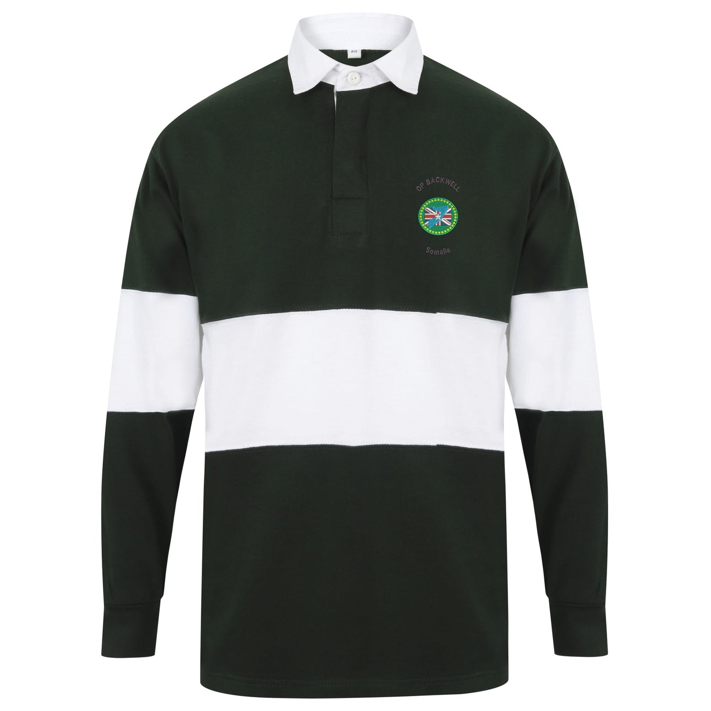 OP Backwell Somalia Long Sleeve Panelled Rugby Shirt