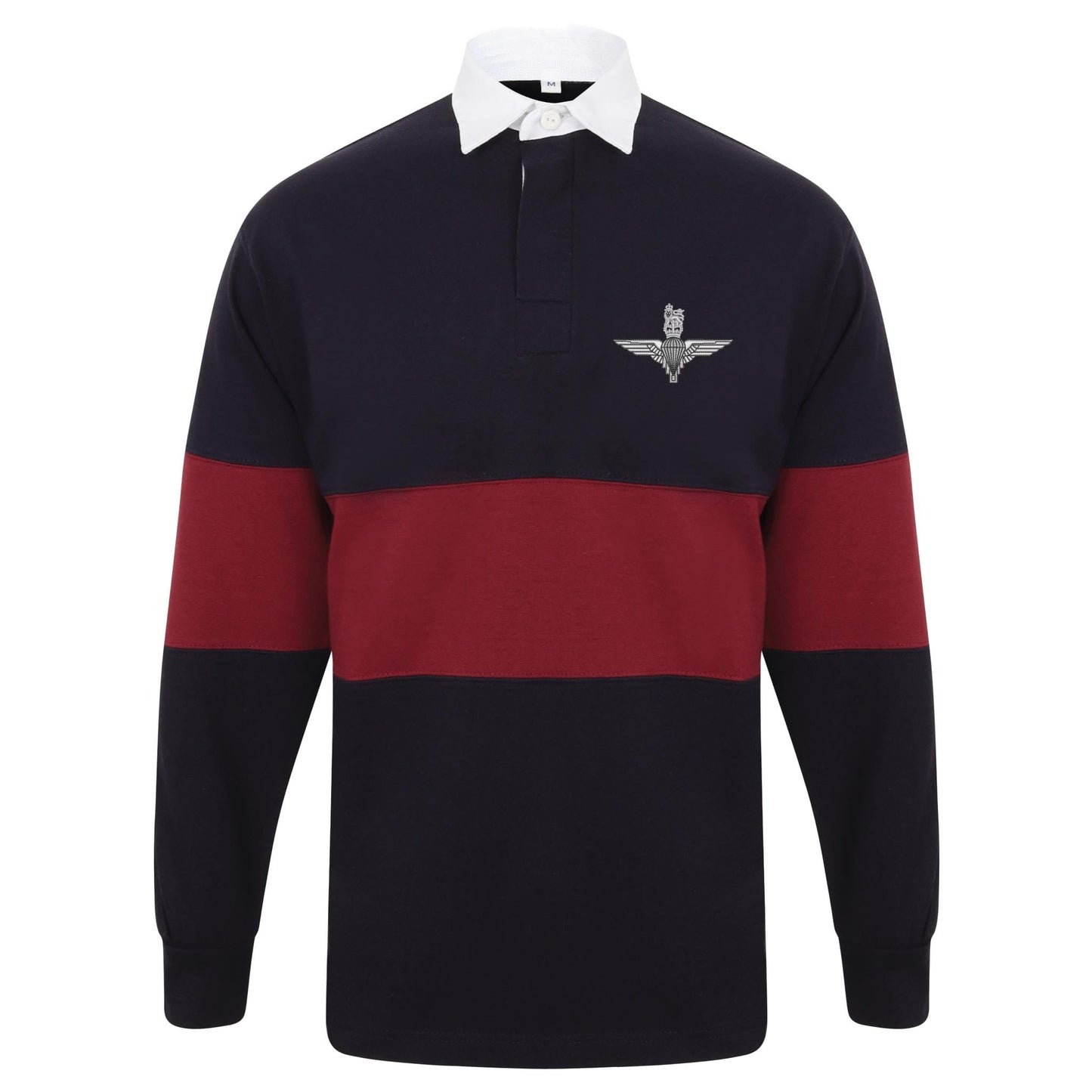 Parachute Regiment Long Sleeve Panelled Rugby Shirt