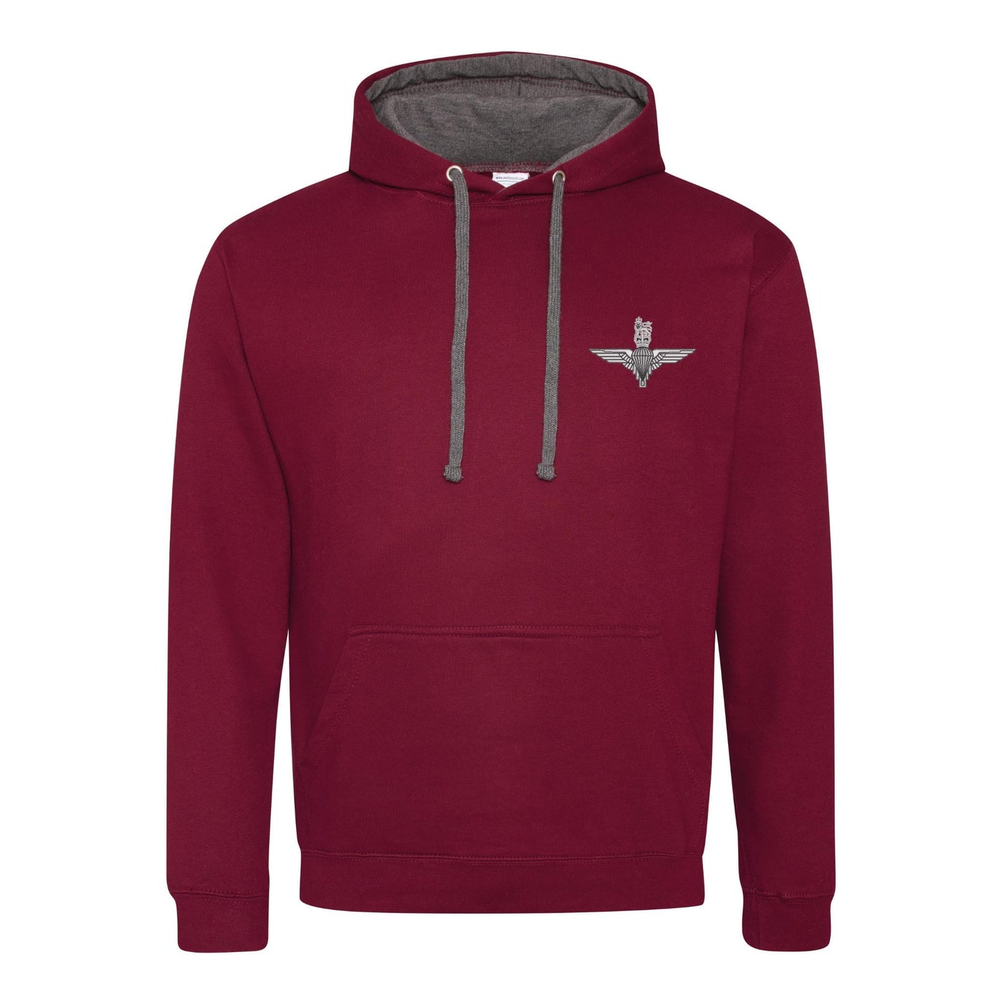 Parachute Regiment Varsity Contrast Hoodie