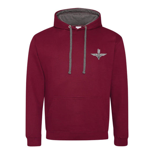 Parachute Regiment Varsity Contrast Hoodie