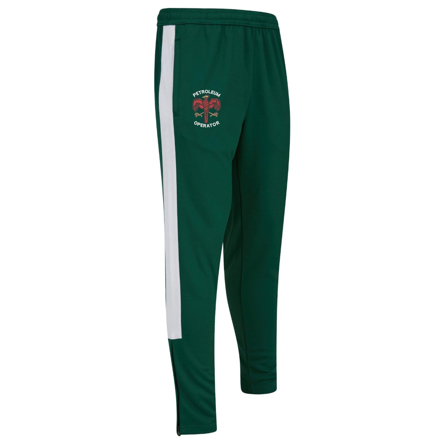 Petroleum Operator Knitted Tracksuit Pants