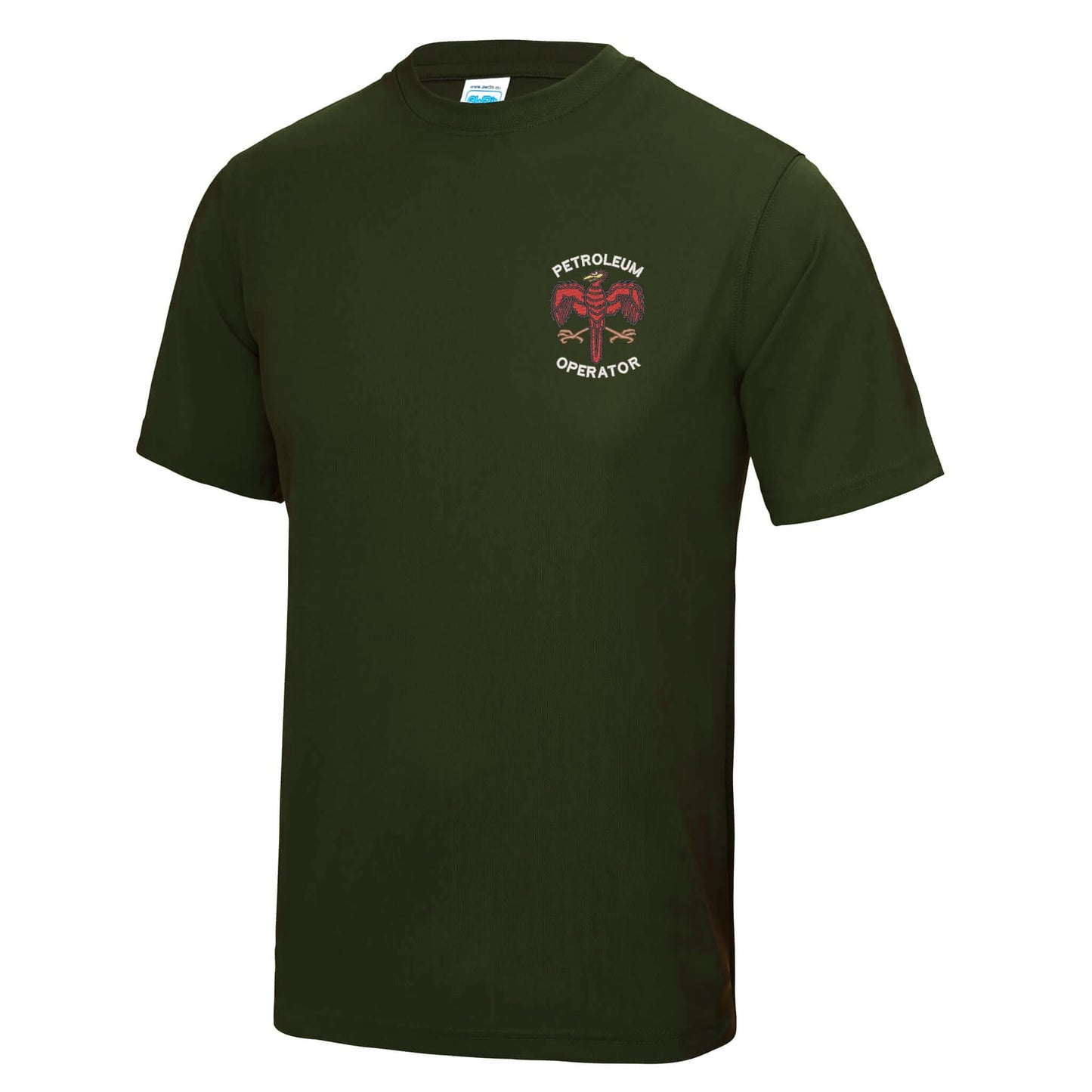 Petroleum Operator Polyester T-Shirt