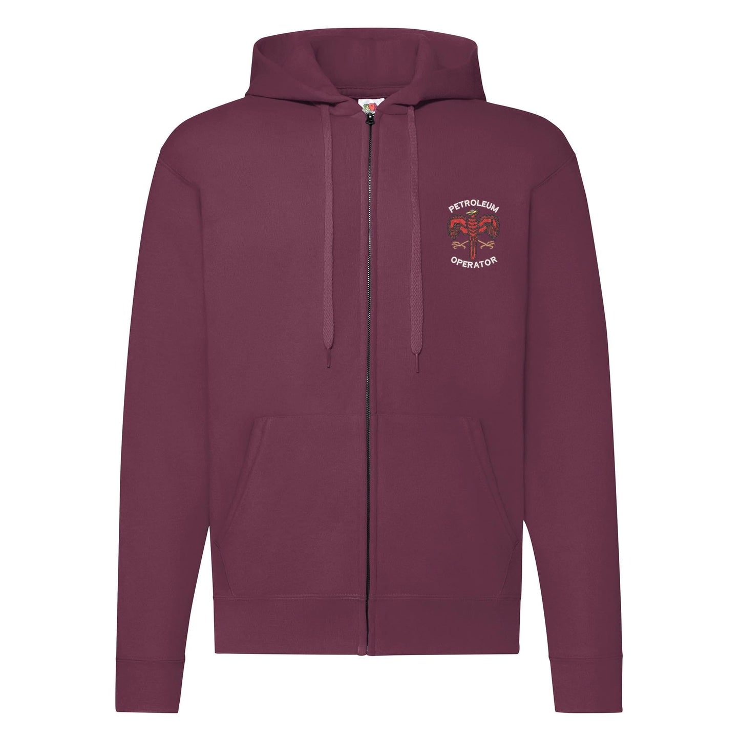 Petroleum Operator Zipped Hoodie