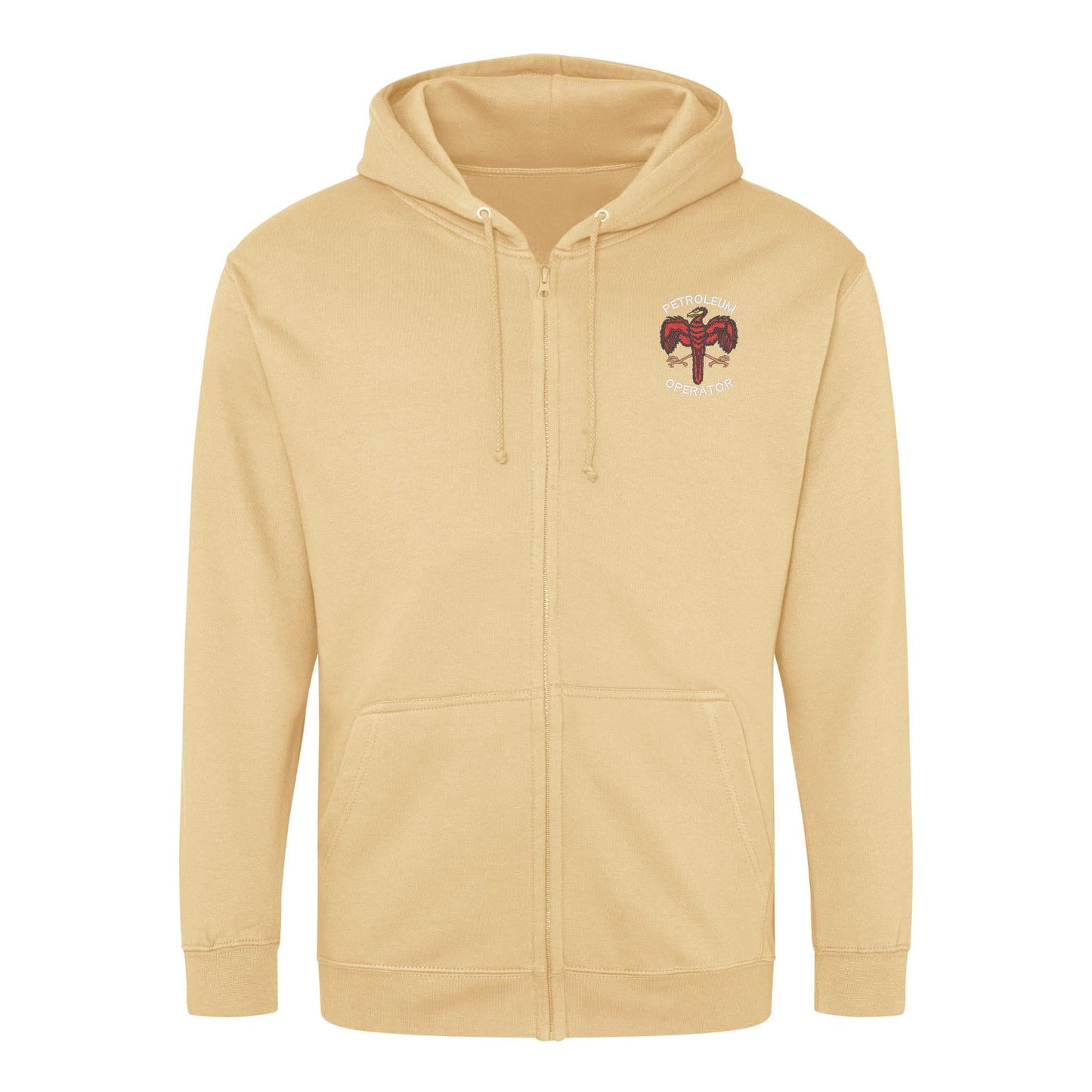 Petroleum Operator Zipped Hoodie