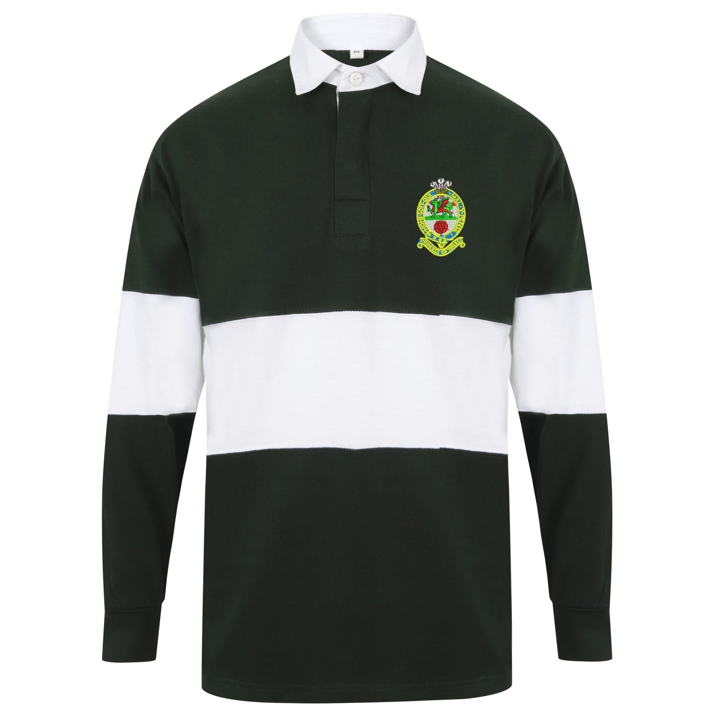 Princess of Wales's Royal Regiment Long Sleeve Panelled Rugby Shirt