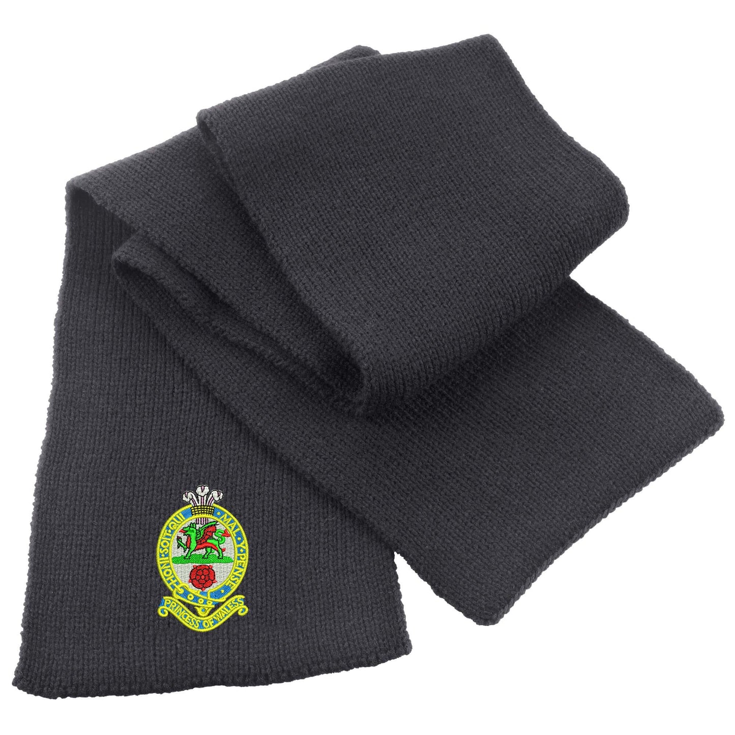 Princess of Wales's Royal Regiment Heavy Knit Scarf