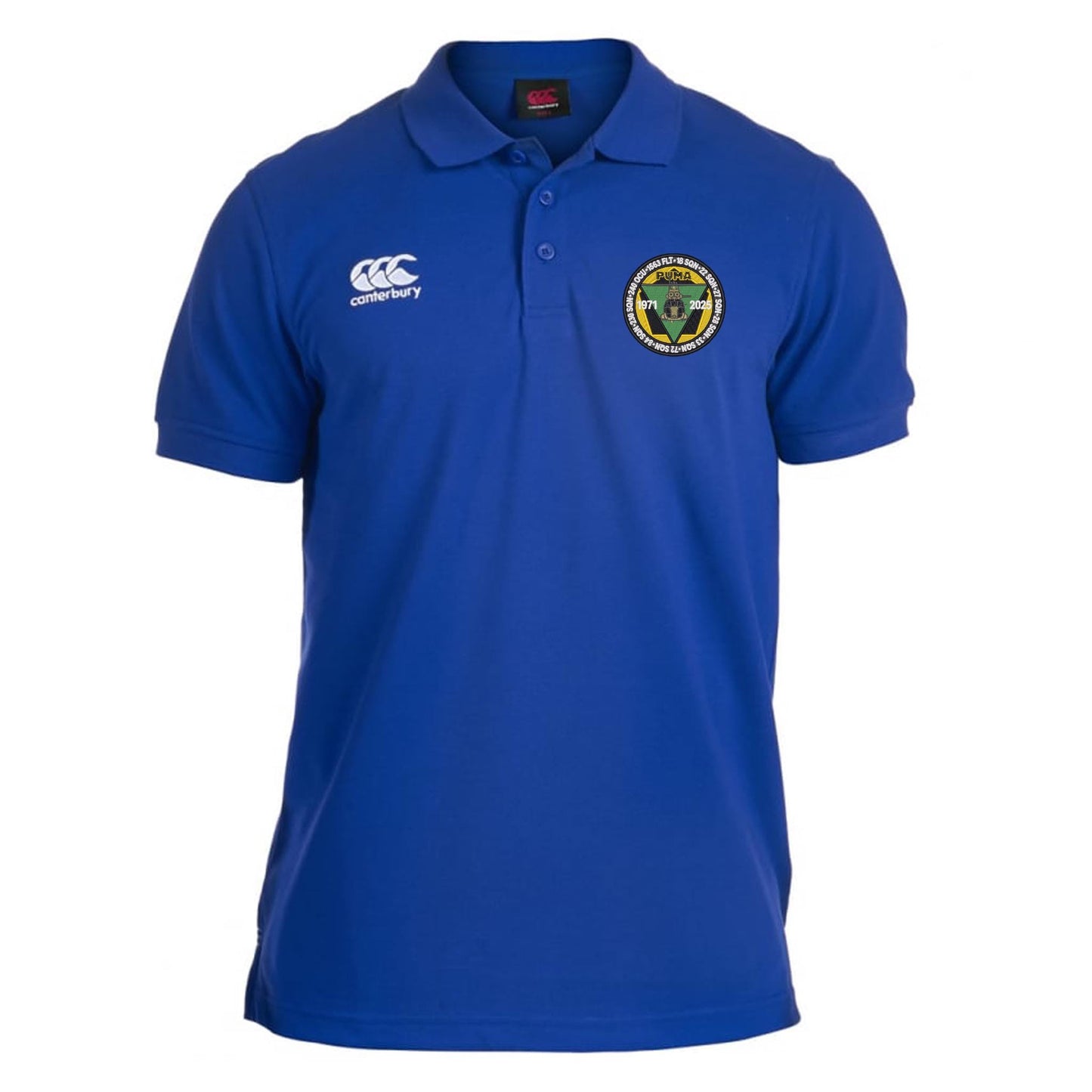 Puma Helicopter 1971-2025 Canterbury Rugby Polo