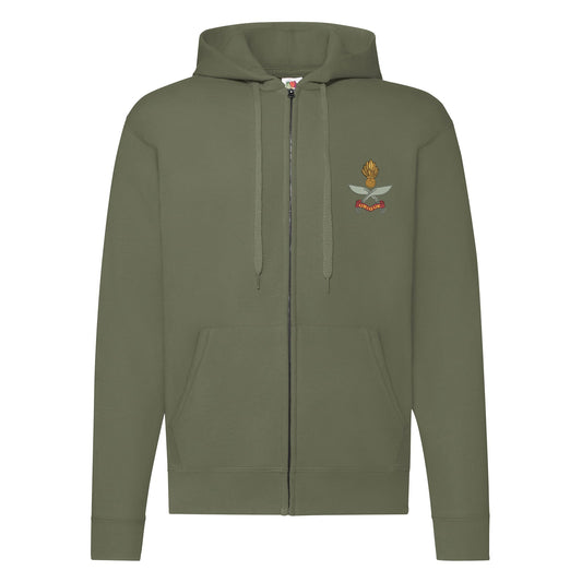 Queens Gurkha Engineers Zipped Hoodie