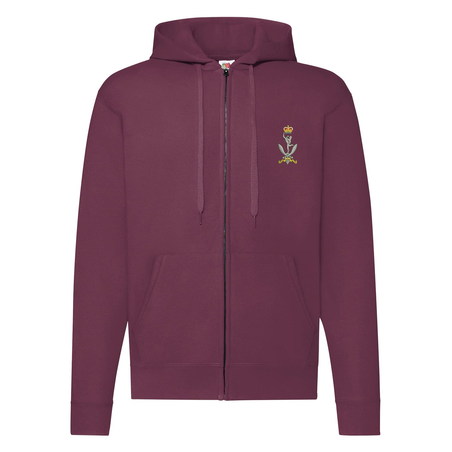 Queen's Gurkha Signals Zipped Hoodie