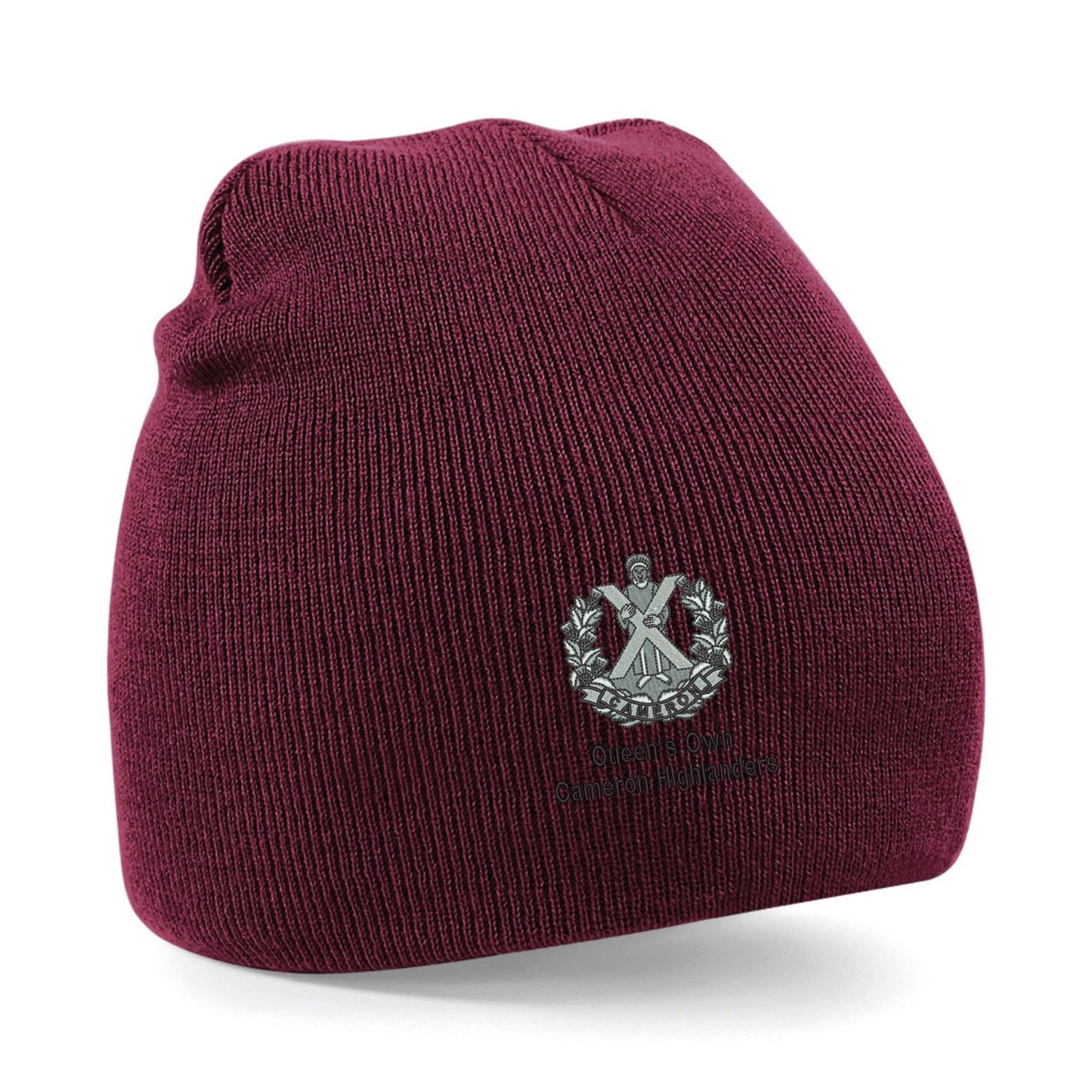 Queens Own Cameron Highlanders Beanie Hat
